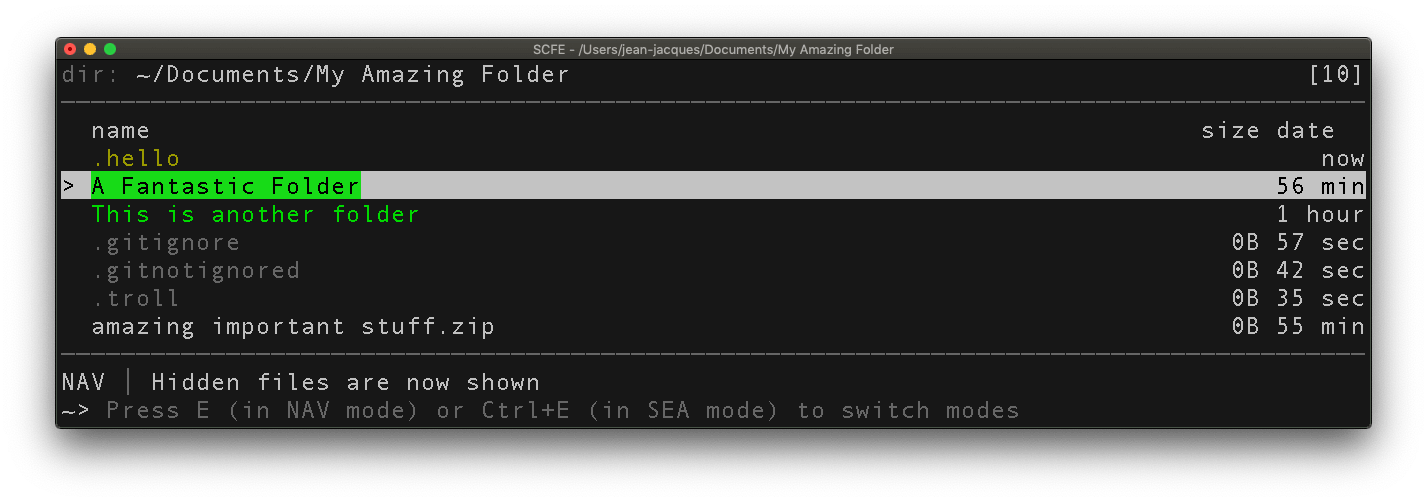 Toggle hidden files in SCFE (macOS) | salamanders' documentation